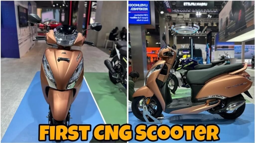 TVS Jupiter CNG Hybrid 2026 – 450KM Total Range, Smart TFT Display & Budget Price Under ₹70,000!