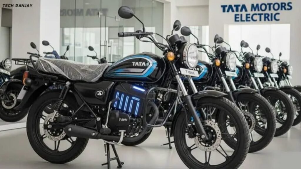 Tata Electric Bike Launch 2026 – 400KM Long Range, 500W Torque Motor, 120km/h Top Speed & Smart Connected Features!