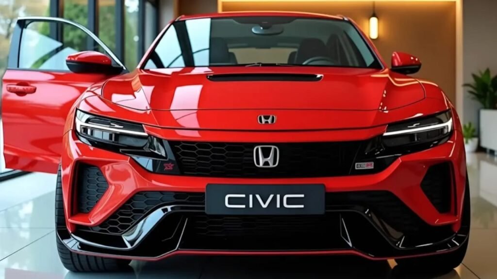 Honda Civic 2026 Unveiled – Luxury Sedan with Hybrid Power, 42 MPG Mileage & Next-Gen Futuristic Tech!