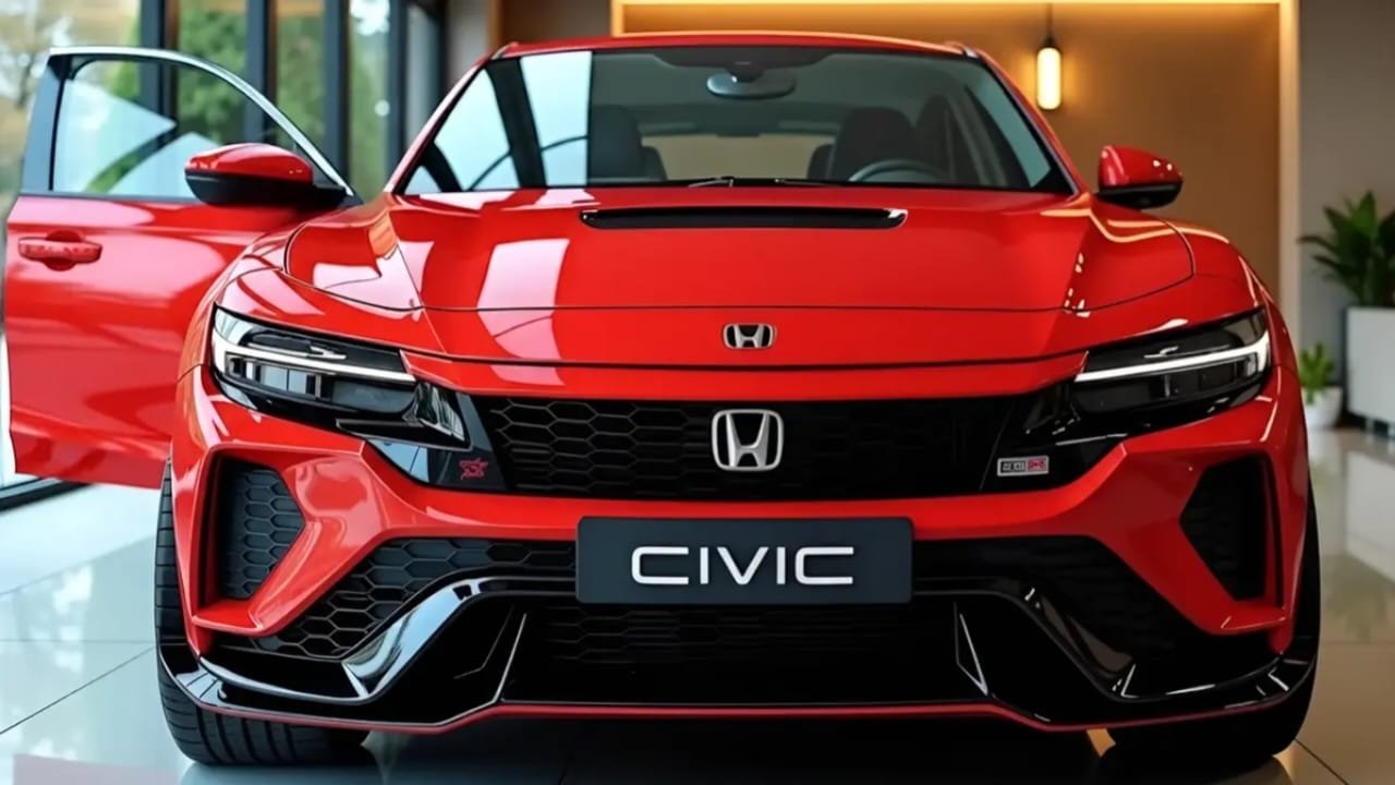 Honda Civic 2025 Top Model – Luxury Sedan with Hybrid Power, 45 MPG Mileage & Next-Gen Futuristic Tech!